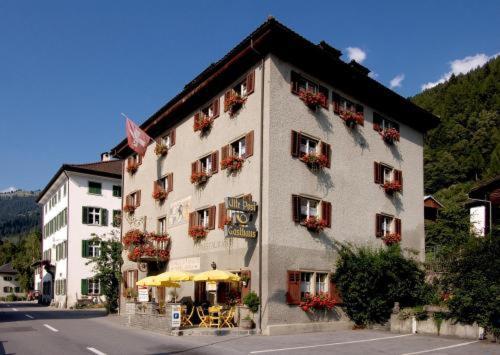 Gasthaus Alte Post Zillis Buitenkant foto